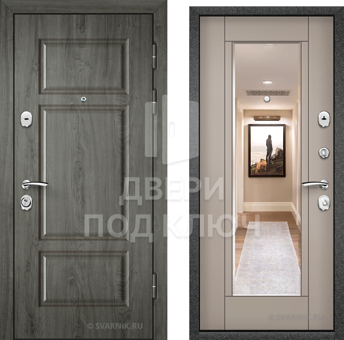 Входная готовая дверь на дачу ДПК-3025